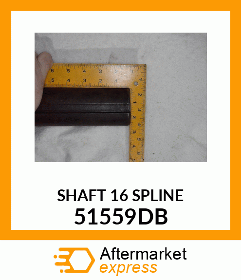 SHAFT16SPLINE 51559DB