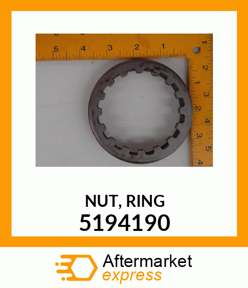 NUT,RING 5194190