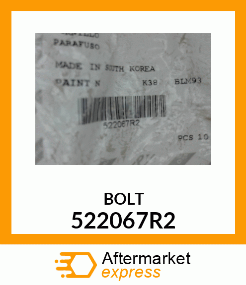 BOLT 522067R2