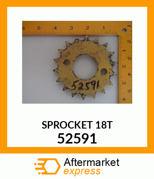 SPROCKET18T 52591