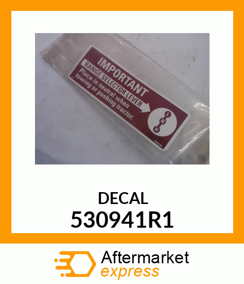 DECAL 530941R1