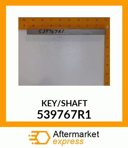 KEY/SHAFT 539767R1