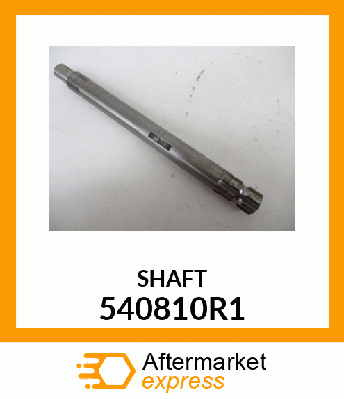 SHAFT 540810R1