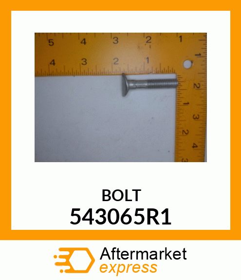 BOLT 543065R1