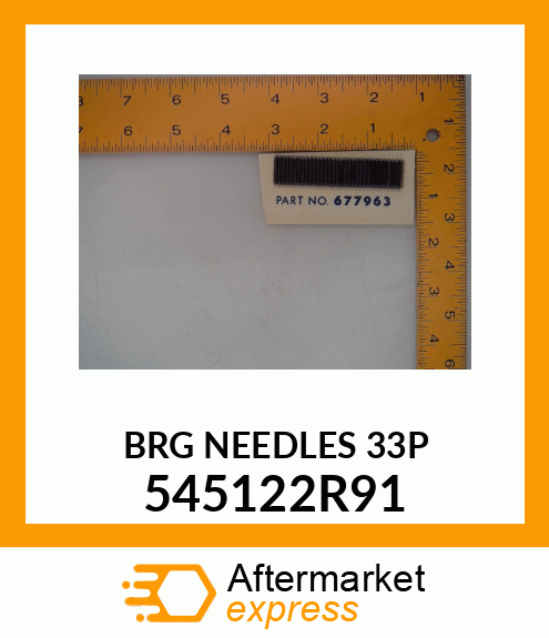 BRGNEEDLES33P 545122R91