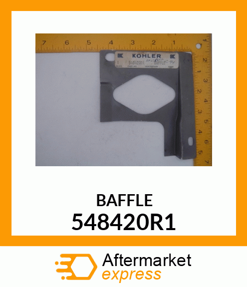 BAFFLE 548420R1