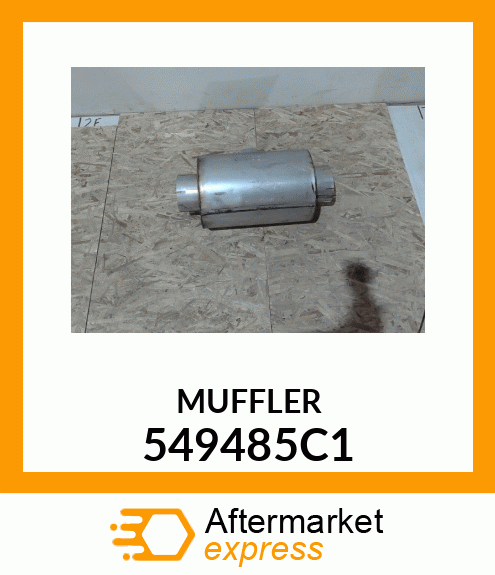 MUFFLER 549485C1