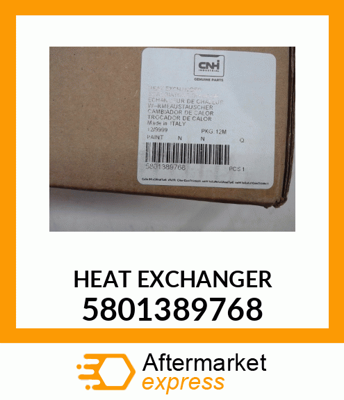 HEAT EXCHANGER 5801389768