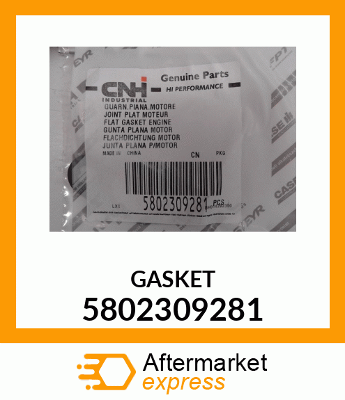 GASKET 5802309281