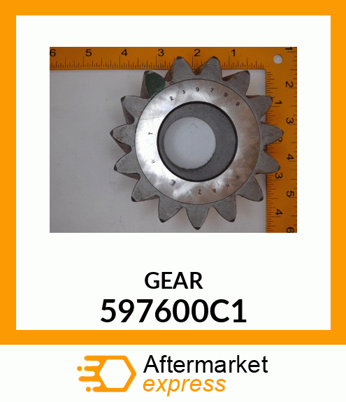 GEAR 597600C1