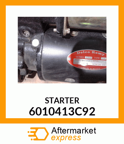 STARTER 6010413C92