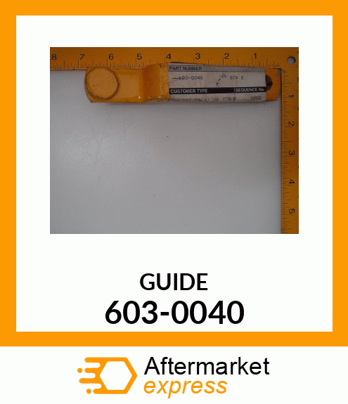 GUIDE 603-0040