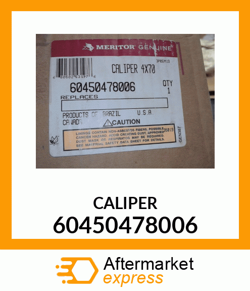 CALIPER 60450478006