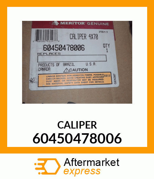 CALIPER 60450478006