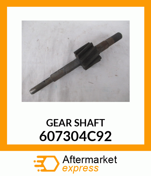 GEARSHAFT 607304C92