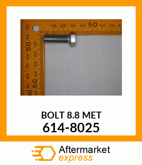 BOLT8.8MET 614-8025