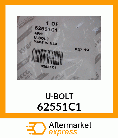 U-BOLT 62551C1