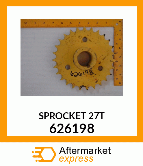 SPROCKET27T 626198