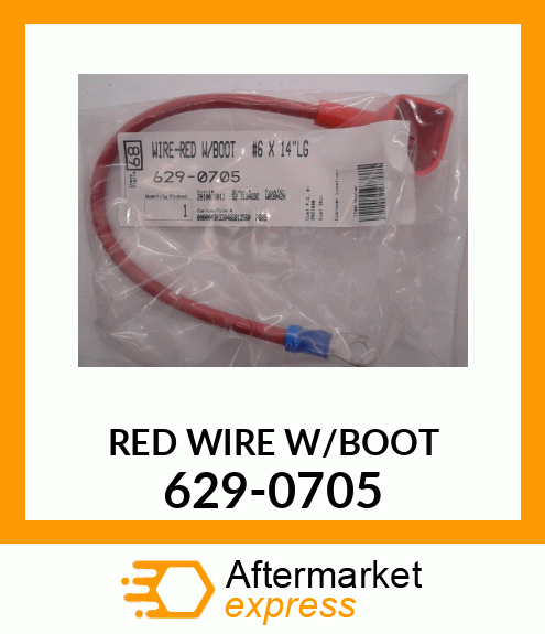 RED_WIRE_W/BOOT 629-0705