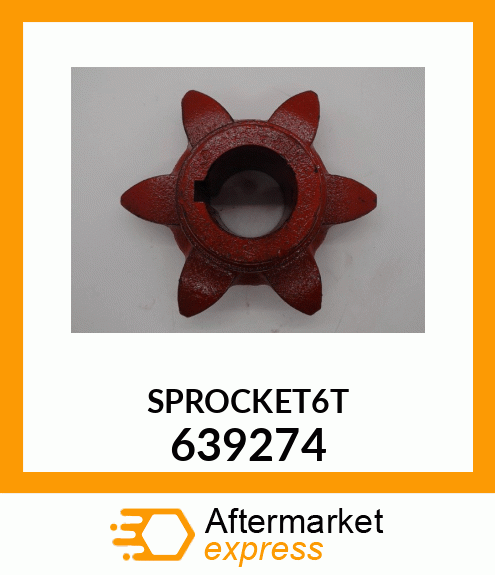 SPROCKET6T 639274