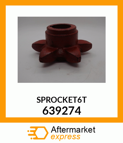 SPROCKET6T 639274