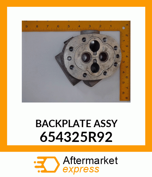 BACKPLATEASSY 654325R92