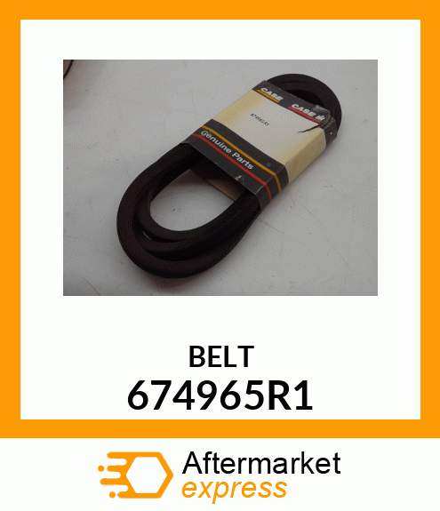 Belt, Tailings Elevator CNH 674965R1