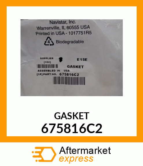 GASKET 675816C2