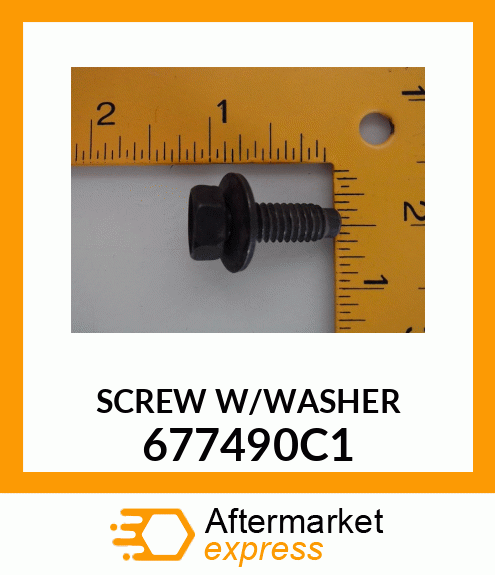 SCREW/WASHER 677490C1