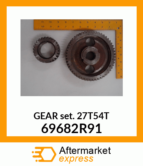 GEARSET27T54T 69682R91