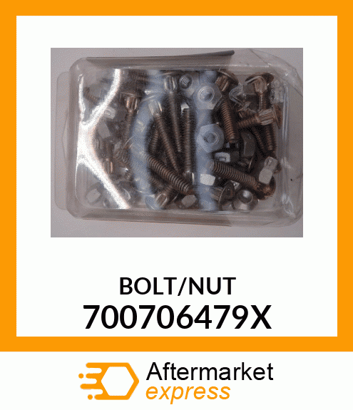 BOLT/NUT 700706479X