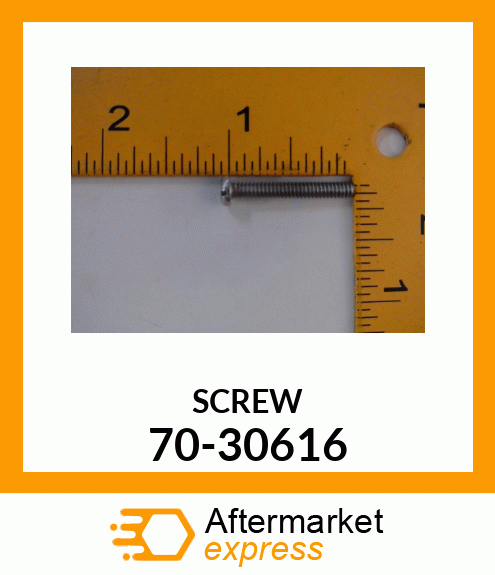 SCREW 70-30616