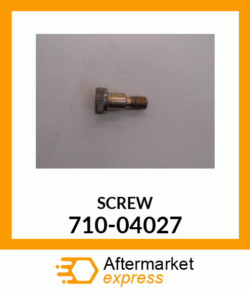 SCREW 710-04027