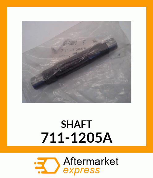 SHAFT 711-1205A