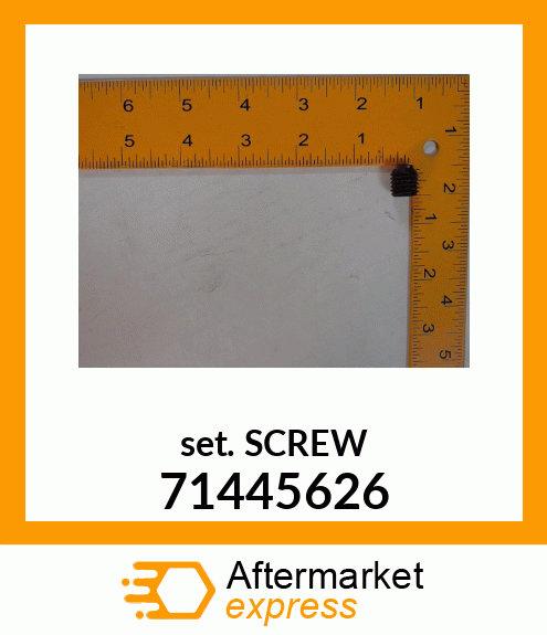 SETSCREW 71445626