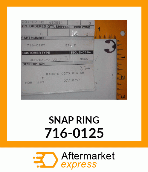 SNAPRING 716-0125