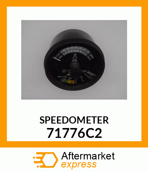 SPEEDOMETER 71776C2