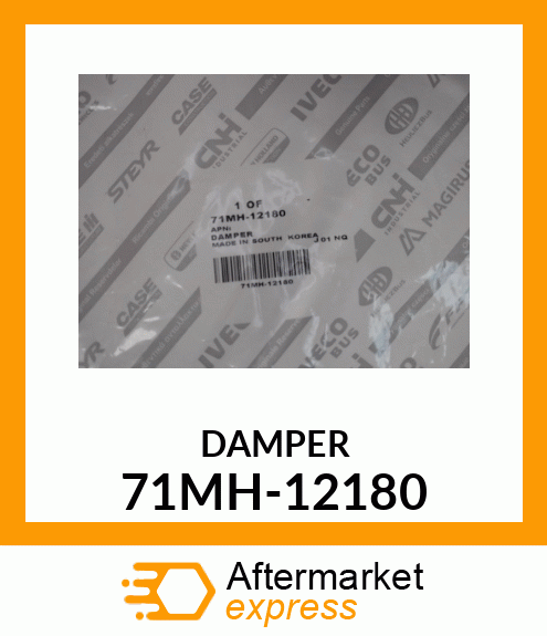 DAMPER 71MH-12180