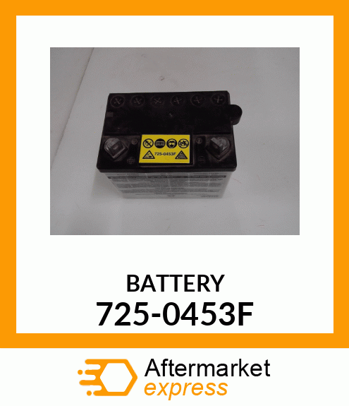 BATTERY 725-0453F