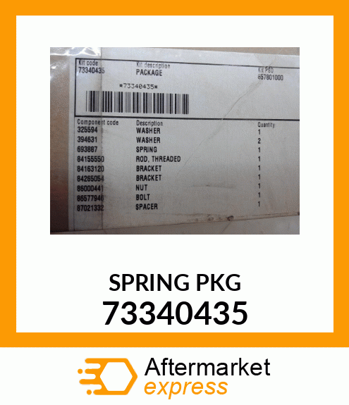 SPRING PKG 73340435