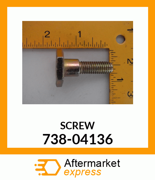 SCREW 738-04136