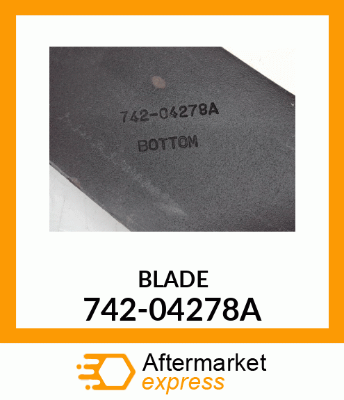 BLADE 742-04278A