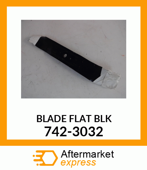 BLADEFLATBLACK 742-3032