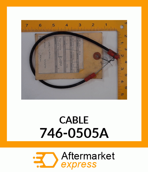 CABLE 746-0505A