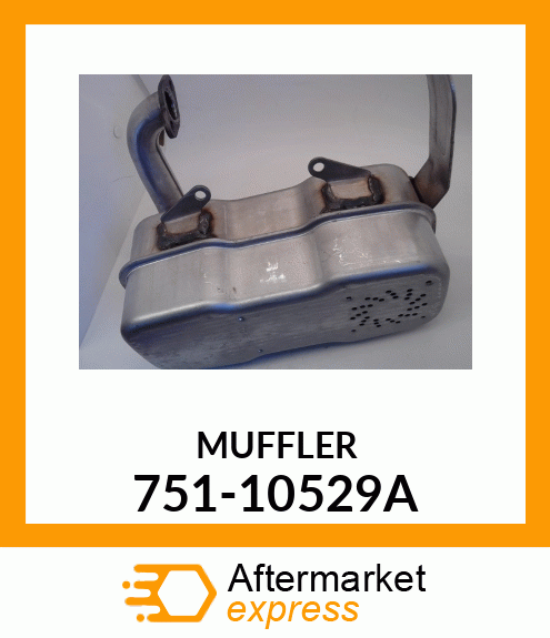 MUFFLER 751-10529A