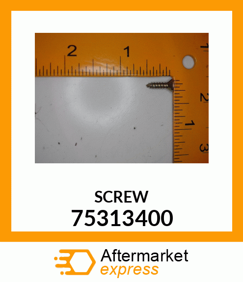 SCREW 75313400