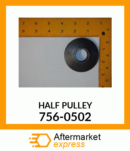 HALFPULLEY 756-0502