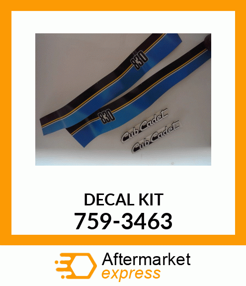 DECALKIT 759-3463