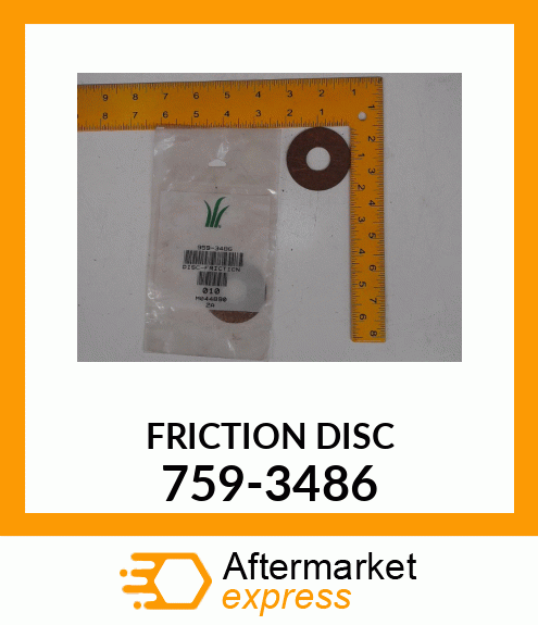 FRICTIONDISC 759-3486