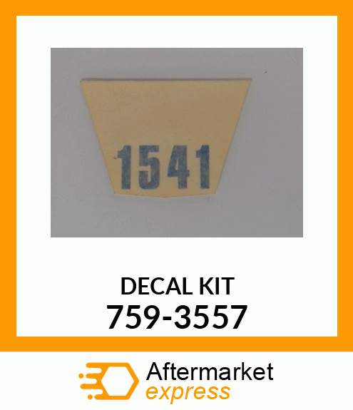 DECALKIT2P 759-3557